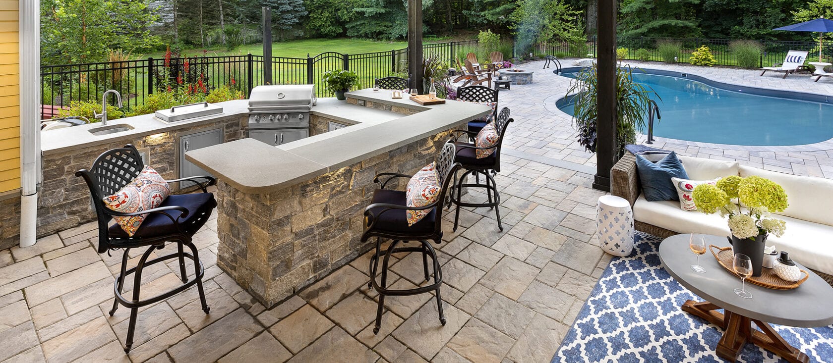 Outdoor Kitchen Project in Stow, MA