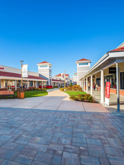 Landscaping outside of Carlisle store.